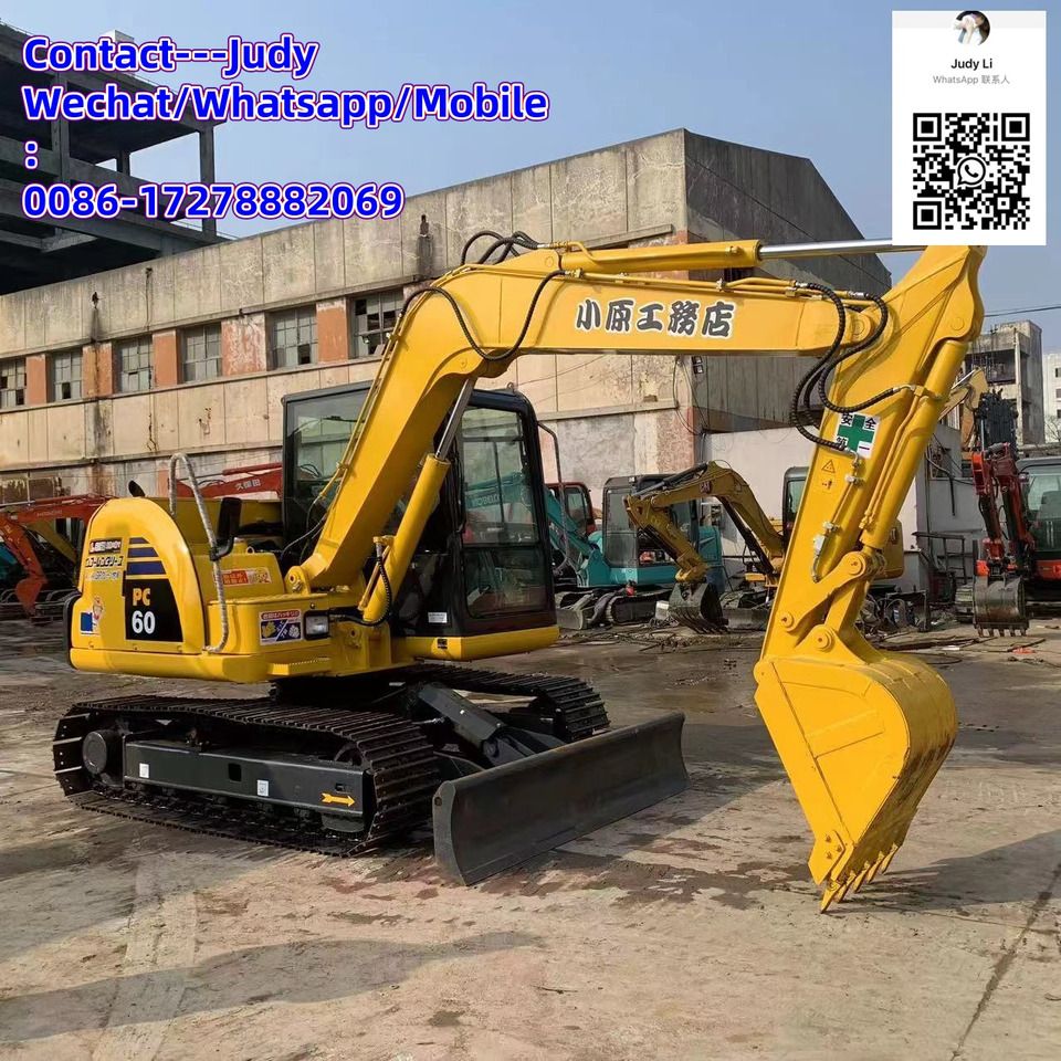KOMATSU pc60 - Экскаватор: фото 1 KOMATSU pc60 - Экскаватор: фото 1