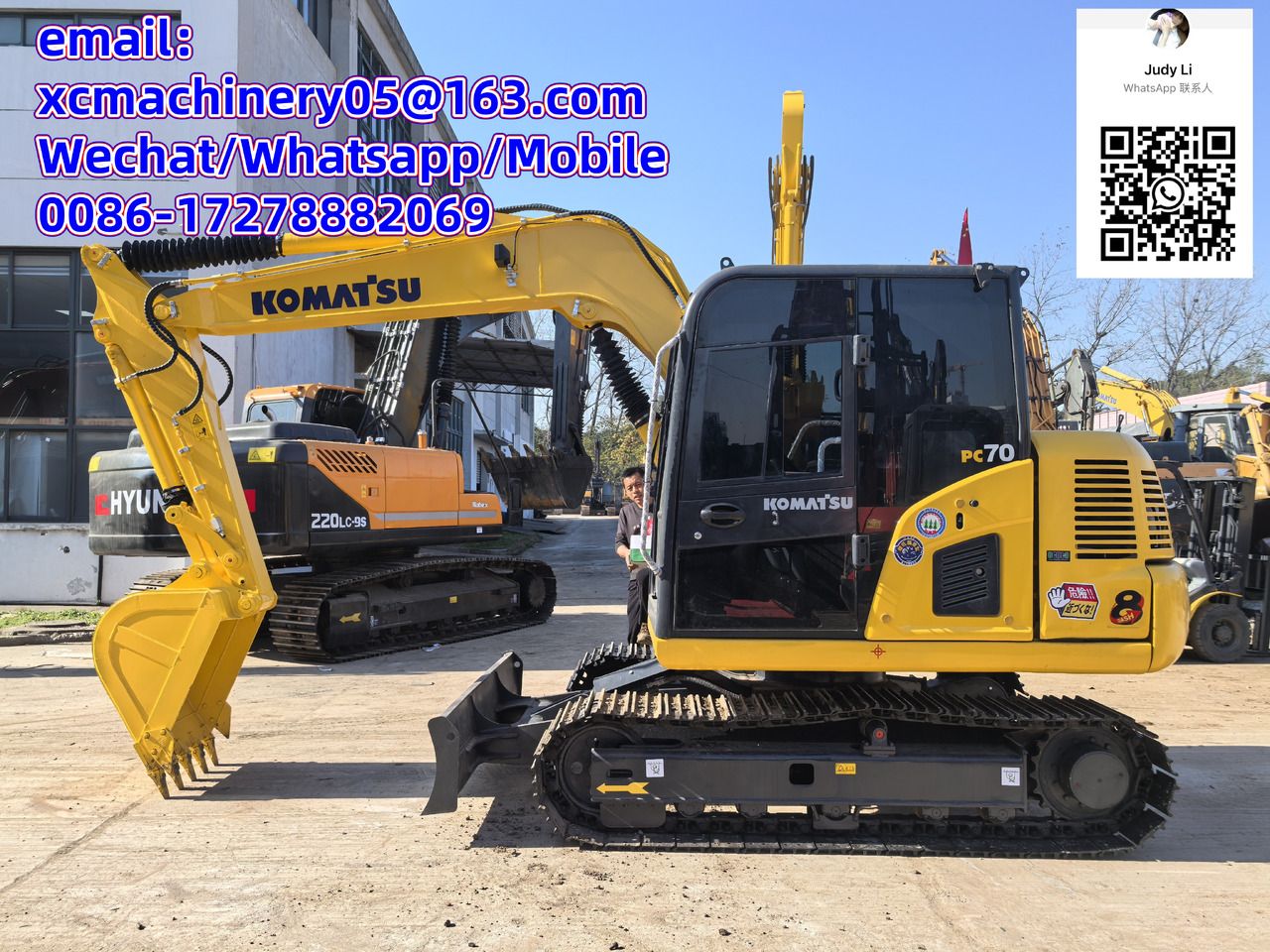 KOMATSU pc70-8 - Мини-экскаватор: фото 2 KOMATSU pc70-8 - Мини-экскаватор: фото 2