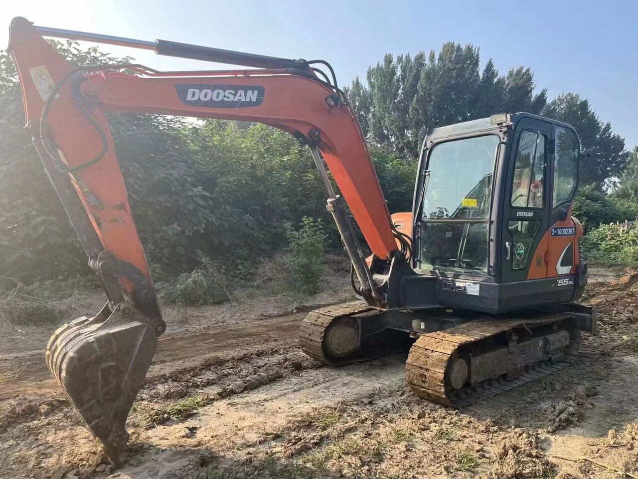 DOOSAN DX55-9C - Мини-экскаватор: фото 1 DOOSAN DX55-9C - Мини-экскаватор: фото 1