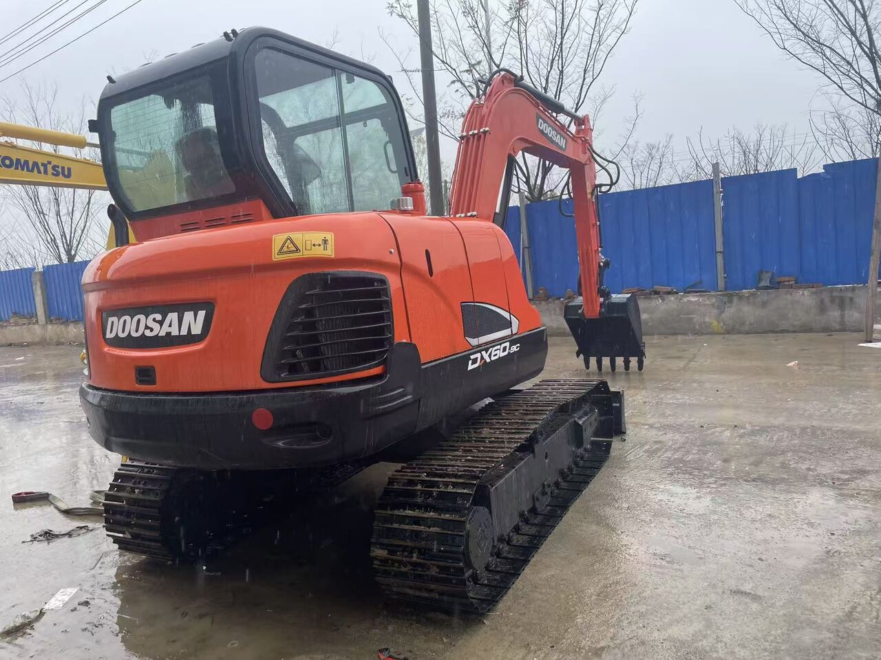 DOOSAN DX60 - Мини-экскаватор: фото 4 DOOSAN DX60 - Мини-экскаватор: фото 4
