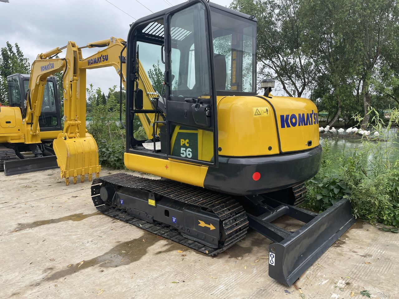 KOMATSU PC56 - Мини-экскаватор: фото 4 KOMATSU PC56 - Мини-экскаватор: фото 4