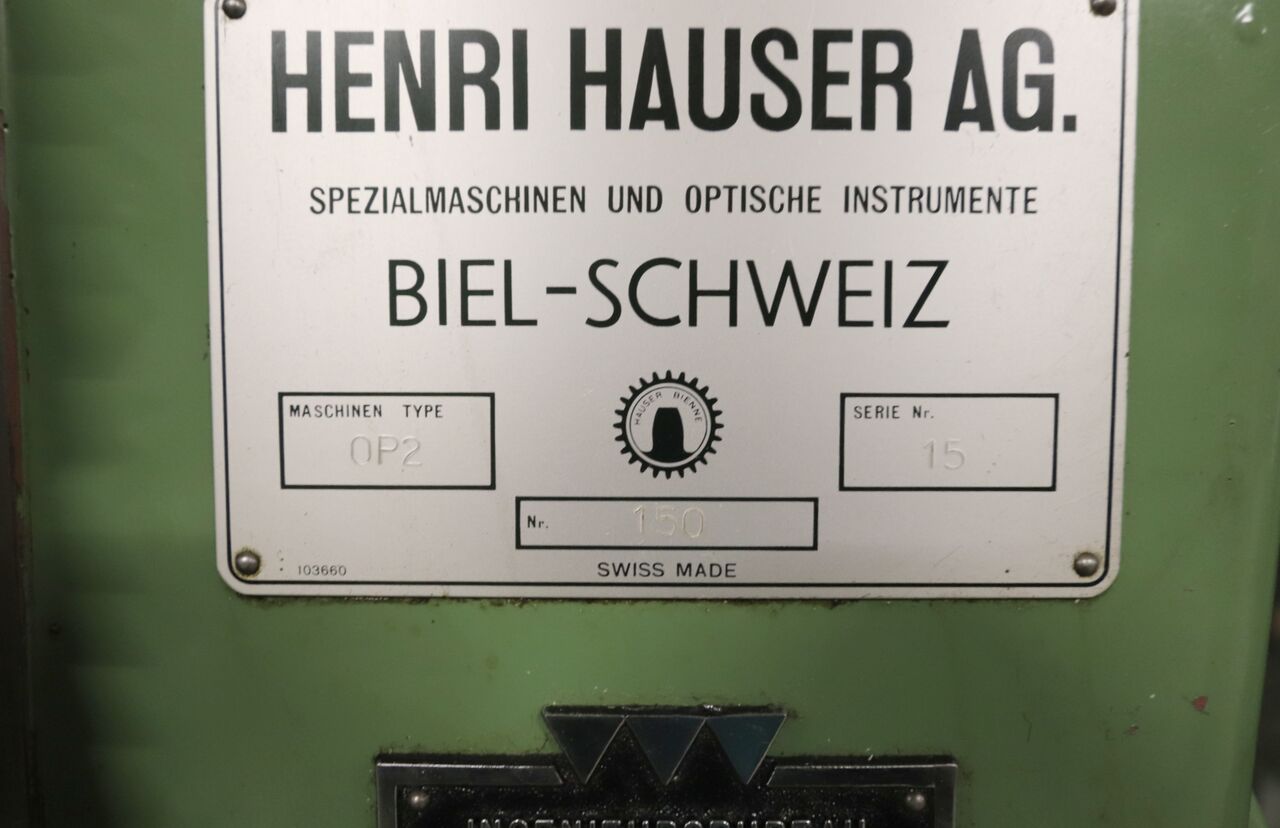 HAUSER OP 2 - Расточный станок: фото 5 HAUSER OP 2 - Расточный станок: фото 5