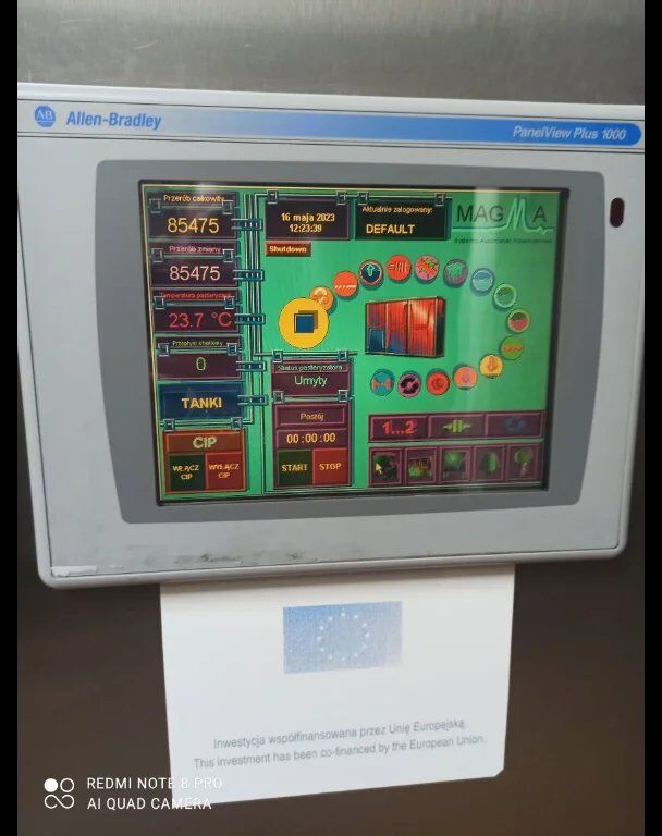 Used APV N35 Plate pasteurizer 10000Lh - Оборудование для производства напитков: фото 3 Used APV N35 Plate pasteurizer 10000Lh - Оборудование для производства напитков: фото 3