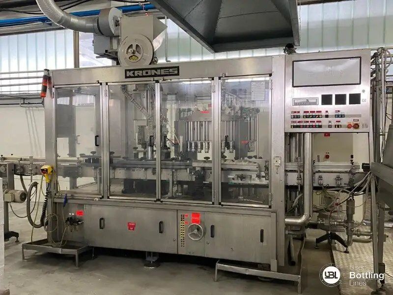 Used Krones Filling Line for Flat Drinks in Glass - Линия розлива: фото 1 Used Krones Filling Line for Flat Drinks in Glass - Линия розлива: фото 1