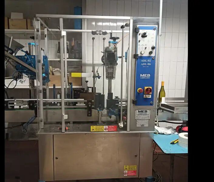 Used Labeling Machine MEB 1500 bph - Этикетировщик: фото 1 Used Labeling Machine MEB 1500 bph - Этикетировщик: фото 1