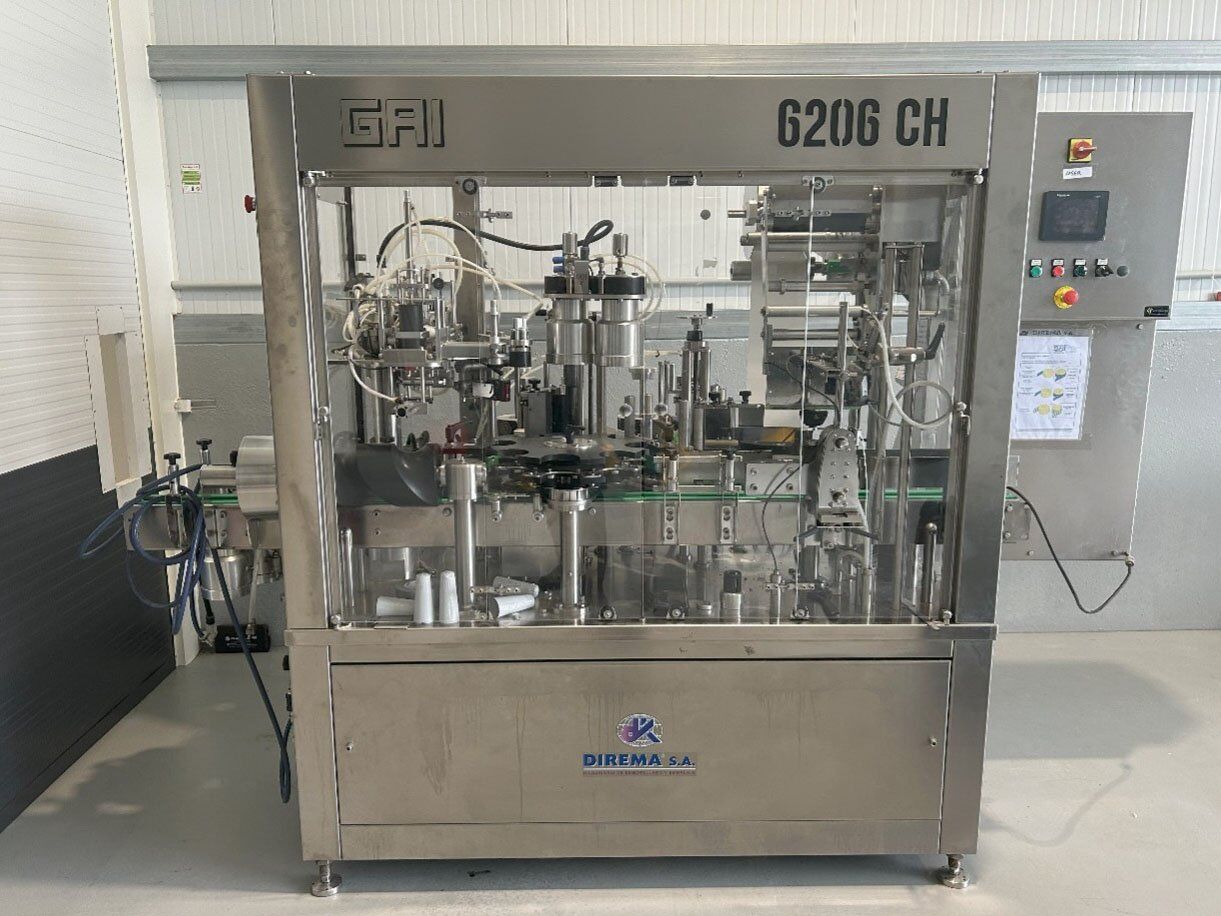 Used Labeling Machine + capsuling machine GAI 6206 - Этикетировщик: фото 1 Used Labeling Machine + capsuling machine GAI 6206 - Этикетировщик: фото 1