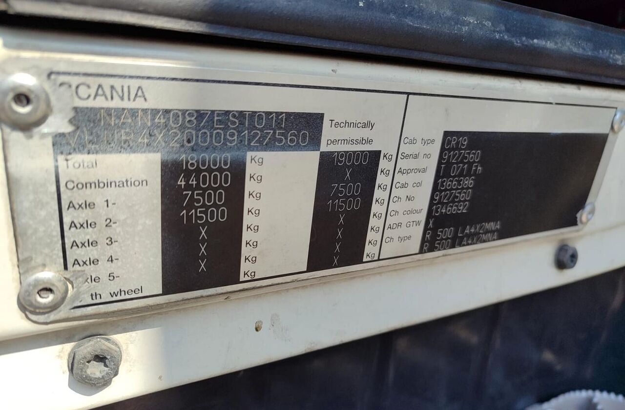 SCANIA R500 TOP LINE 8 CILINDRI - Тягач: фото 5 SCANIA R500 TOP LINE 8 CILINDRI - Тягач: фото 5