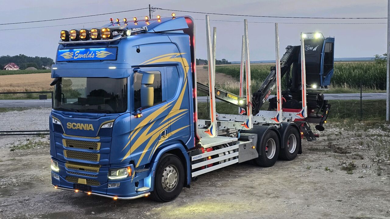 SCANIA R650 - Лесовоз: фото 1 SCANIA R650 - Лесовоз: фото 1