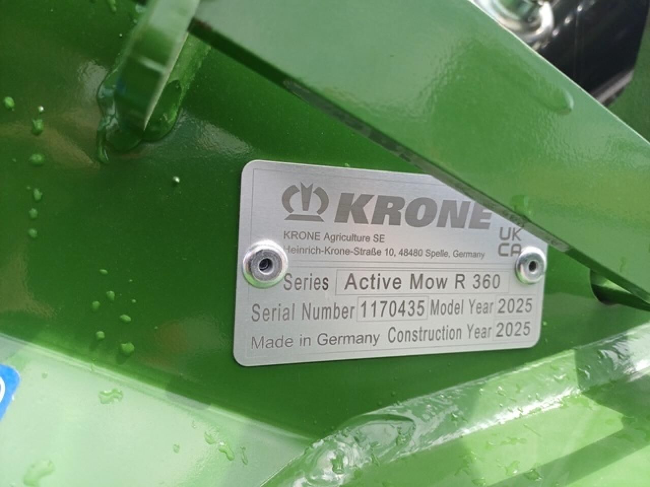 Krone AM R 360 - Косилка: фото 5 Krone AM R 360 - Косилка: фото 5