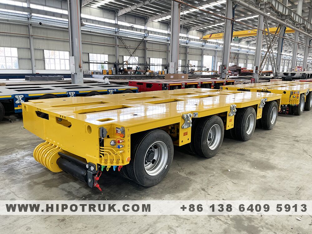 HIPOTRUK 4 Axles Line Hydralic Modular Trailer - Низкорамный полуприцеп: фото 3 HIPOTRUK 4 Axles Line Hydralic Modular Trailer - Низкорамный полуприцеп: фото 3