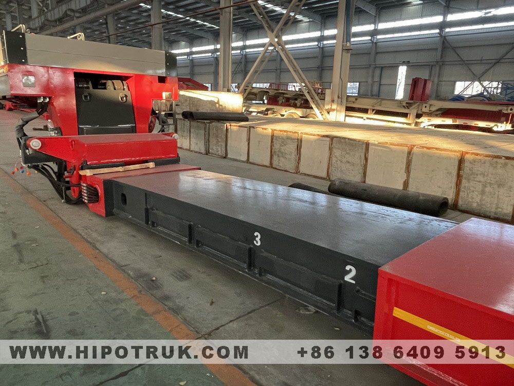 HIPOTRUK Extendable Excavator Deck for Modular Trailer - Низкорамный полуприцеп: фото 5 HIPOTRUK Extendable Excavator Deck for Modular Trailer - Низкорамный полуприцеп: фото 5