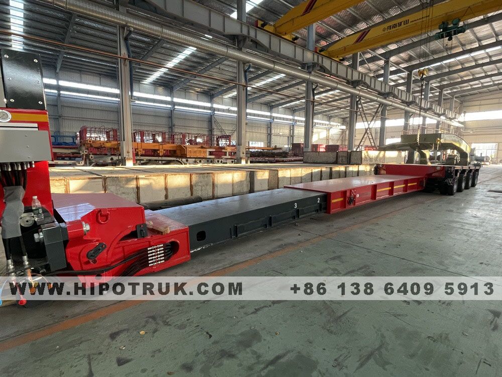 HIPOTRUK Extendable Excavator Deck for Modular Trailer - Низкорамный полуприцеп: фото 2 HIPOTRUK Extendable Excavator Deck for Modular Trailer - Низкорамный полуприцеп: фото 2
