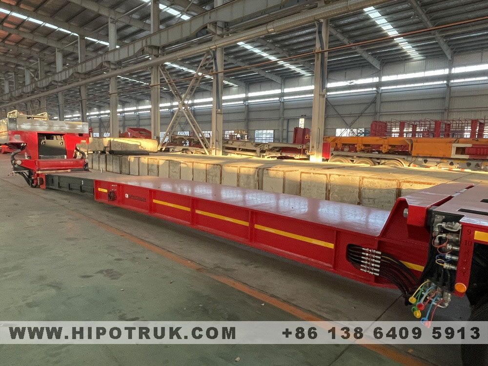 HIPOTRUK Extendable Excavator Deck for Modular Trailer - Низкорамный полуприцеп: фото 4 HIPOTRUK Extendable Excavator Deck for Modular Trailer - Низкорамный полуприцеп: фото 4