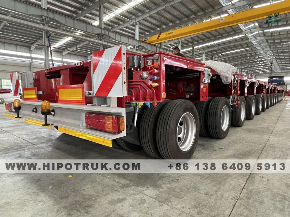 HIPOTRUK Hydraculi Multi Axle Modular Trailer with Drawbar - Низкорамный полуприцеп: фото 3 HIPOTRUK Hydraculi Multi Axle Modular Trailer with Drawbar - Низкорамный полуприцеп: фото 3