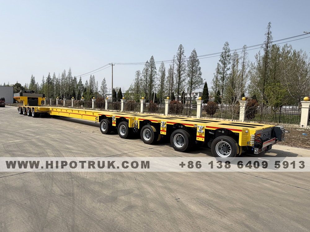 HIPOTRUK Modular Trailer with 12m-30m Extendable Spacer - Низкорамный полуприцеп: фото 1 HIPOTRUK Modular Trailer with 12m-30m Extendable Spacer - Низкорамный полуприцеп: фото 1