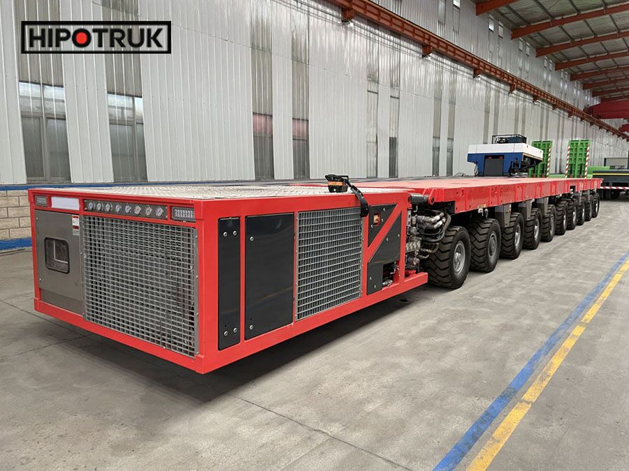 HIPOTRUK Self Propelled Modular Trailer SPMT - Низкорамный полуприцеп: фото 1 HIPOTRUK Self Propelled Modular Trailer SPMT - Низкорамный полуприцеп: фото 1