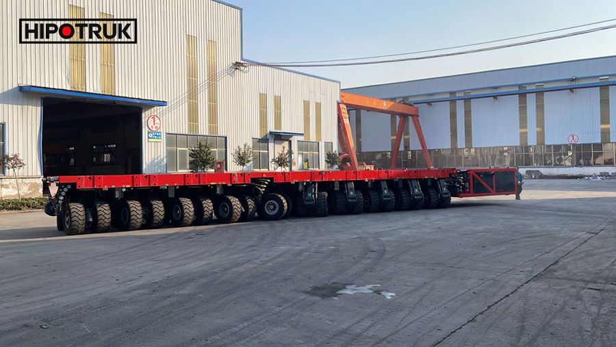 HIPOTRUK Self Propelled Modular Trailer SPMT - Низкорамный полуприцеп: фото 5 HIPOTRUK Self Propelled Modular Trailer SPMT - Низкорамный полуприцеп: фото 5