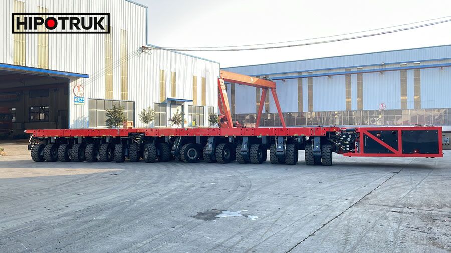 HIPOTRUK Self Propelled Modular Transporter SPMT - Низкорамный полуприцеп: фото 1 HIPOTRUK Self Propelled Modular Transporter SPMT - Низкорамный полуприцеп: фото 1