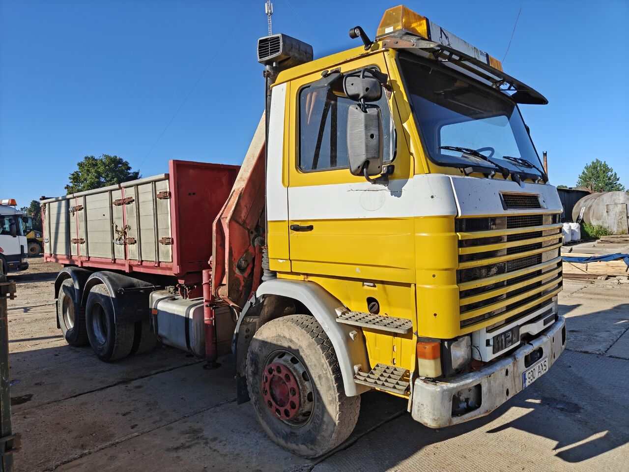 SCANIA R112HL + PALFINGER - Самосвал: фото 1 SCANIA R112HL + PALFINGER - Самосвал: фото 1