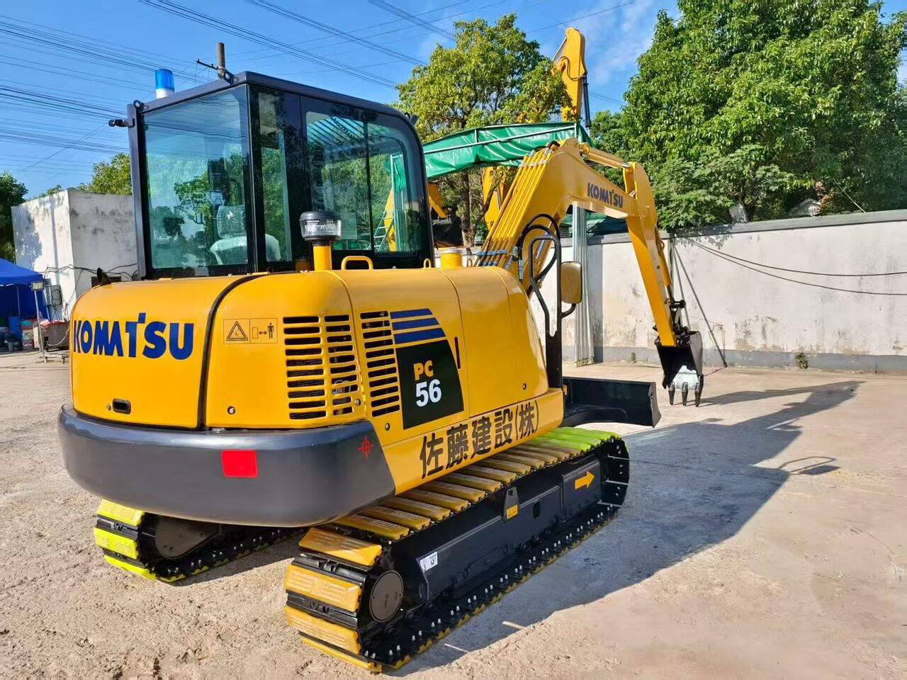 KOMATSU PC56 Mini Bagger - Мини-экскаватор: фото 3 KOMATSU PC56 Mini Bagger - Мини-экскаватор: фото 3