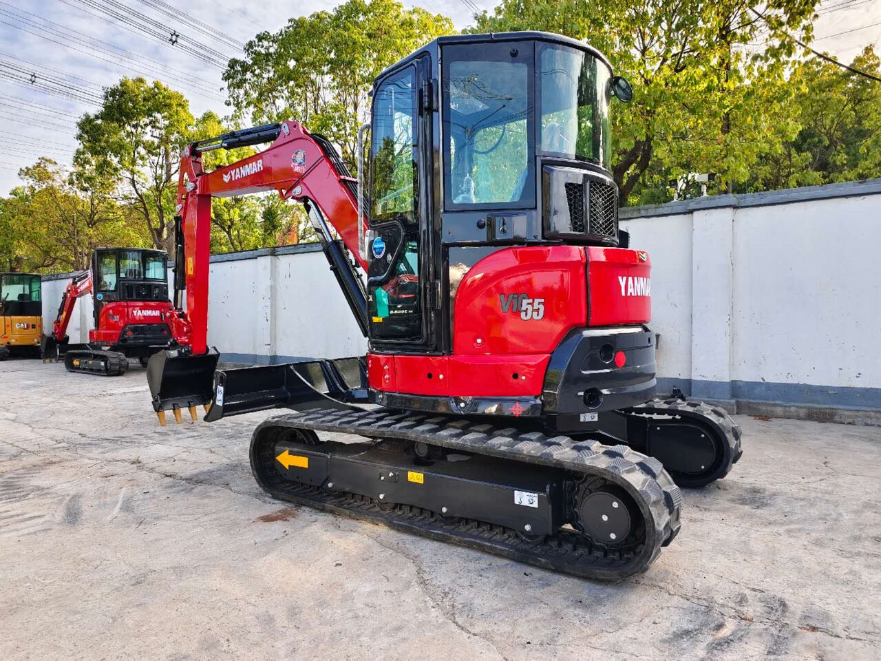 YANMAR VIO55-6A EXCAVATOR WITH RUBBER AND EPA CE - Мини-экскаватор: фото 4 YANMAR VIO55-6A EXCAVATOR WITH RUBBER AND EPA CE - Мини-экскаватор: фото 4