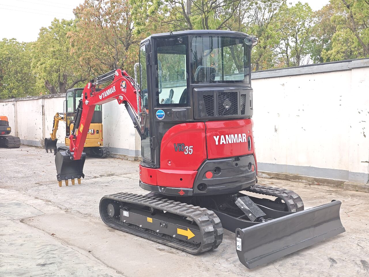 Yanmar VIO35-6A Mini Bagger - Мини-экскаватор: фото 3 Yanmar VIO35-6A Mini Bagger - Мини-экскаватор: фото 3