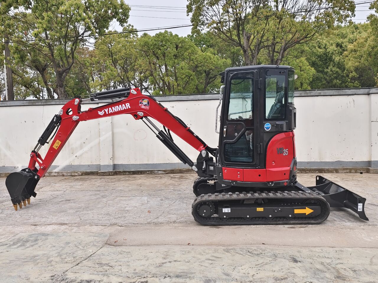 Yanmar VIO35-6A Mini Bagger - Мини-экскаватор: фото 4 Yanmar VIO35-6A Mini Bagger - Мини-экскаватор: фото 4