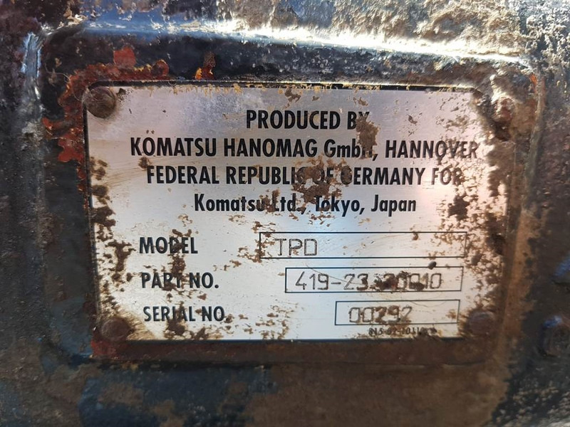 Komatsu TPD - WA320 - 5H Axle/Achse/As - Ось и запчасти для Строительной техники: фото 5 Komatsu TPD - WA320 - 5H Axle/Achse/As - Ось и запчасти для Строительной техники: фото 5