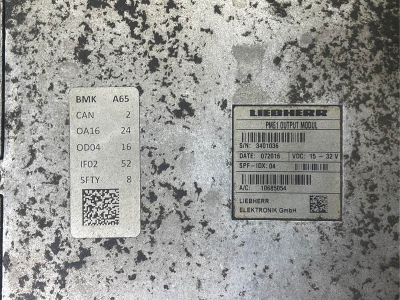 Liebherr A924C-PME1 OUTPUT-ECU/Control box/Steuermodul - Электрическая система для Строительной техники: фото 4 Liebherr A924C-PME1 OUTPUT-ECU/Control box/Steuermodul - Электрическая система для Строительной техники: фото 4