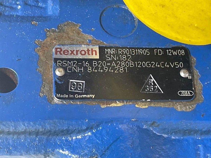 New Holland W110C-Rexroth RSM2-16 B20-Valve/Ventile - Гидравлика для Строительной техники: фото 4 New Holland W110C-Rexroth RSM2-16 B20-Valve/Ventile - Гидравлика для Строительной техники: фото 4