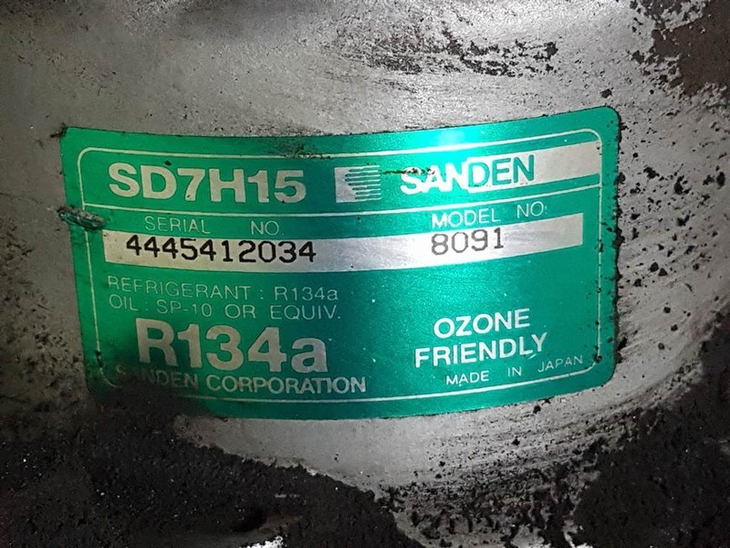 SANDEN SD7H15-8091-Compressor/Kompressor/Aircopomp - Компрессор кондиционера для Строительной техники: фото 4 SANDEN SD7H15-8091-Compressor/Kompressor/Aircopomp - Компрессор кондиционера для Строительной техники: фото 4