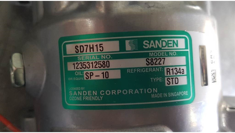 SANDEN SD7H15-S8227-Compressor/Kompressor/Aircopom - Двигатель и запчасти для Строительной техники: фото 3 SANDEN SD7H15-S8227-Compressor/Kompressor/Aircopom - Двигатель и запчасти для Строительной техники: фото 3
