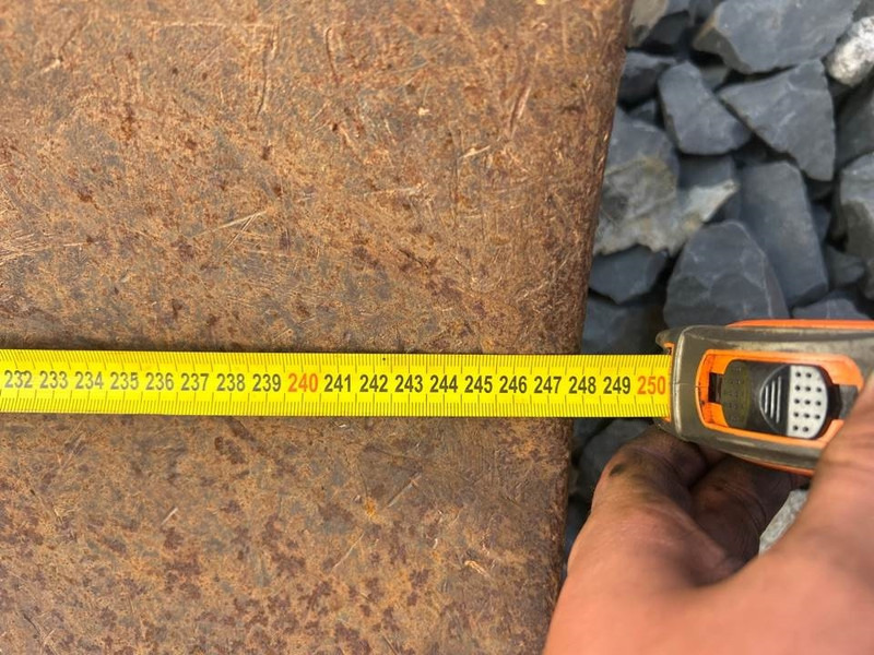 Рама/ Шасси для Строительной техники Terex TW150-6050913-Blade/Schild/Schuifblad: фото 6