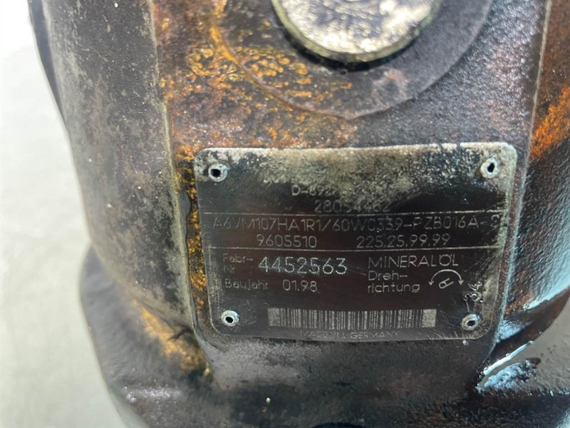 Zettelmeyer ZL602-28054462-Brueninghaus A6VM107-Drive motor - Гидравлика для Строительной техники: фото 4 Zettelmeyer ZL602-28054462-Brueninghaus A6VM107-Drive motor - Гидравлика для Строительной техники: фото 4