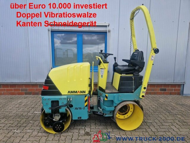 Ammann AV 16-2 Tandem Vibrationswalze Kanten Schneider - Каток: фото 1 Ammann AV 16-2 Tandem Vibrationswalze Kanten Schneider - Каток: фото 1