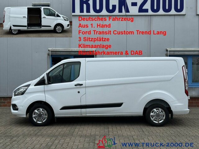 Ford Transit Custom Lang Trend 3Sitzer + Klima + DAB - Легковой фургон: фото 1 Ford Transit Custom Lang Trend 3Sitzer + Klima + DAB - Легковой фургон: фото 1