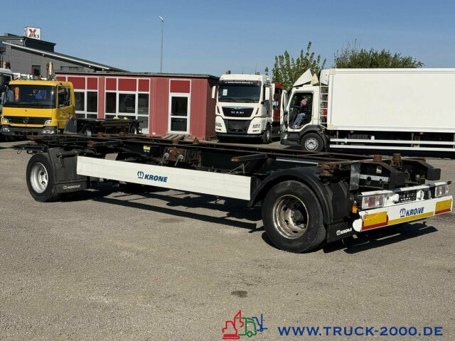Прицеп-контейнеровоз/ Сменный кузов Krone AZ18 Box Carrier - Luft - BPW Achsen: фото 9