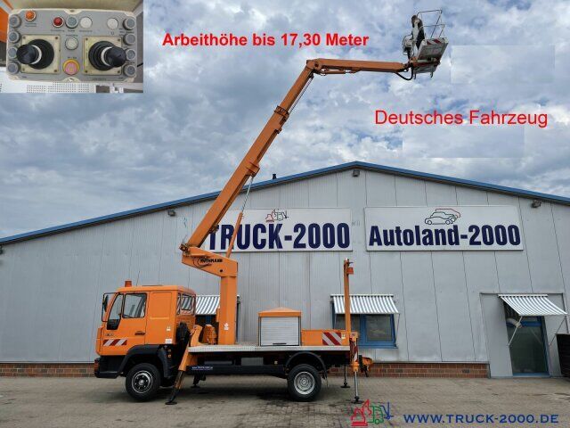 MAN 8.163 Ruthmann 17.3 m Arbeitshöhe - Грузовик с подъемником: фото 1 MAN 8.163 Ruthmann 17.3 m Arbeitshöhe - Грузовик с подъемником: фото 1