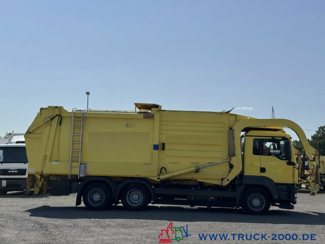 Мусоровоз для транспортировки мусора MAN TGS 26.360 Heil 31m3 Überkopf/ Frontlader Waage: фото 8