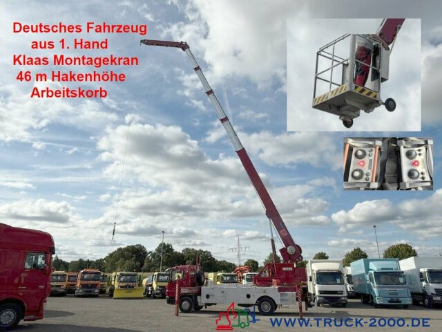 Mercedes-Benz 1529 Klaas Dachdecker Montagekran Hakenhöhe 46 M - Вседорожный кран: фото 1 Mercedes-Benz 1529 Klaas Dachdecker Montagekran Hakenhöhe 46 M - Вседорожный кран: фото 1