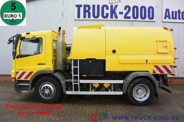 Mercedes-Benz Atego 1524 Bucher Johnston VS650 Deutsches Gerät - Подметально-уборочная машина: фото 1 Mercedes-Benz Atego 1524 Bucher Johnston VS650 Deutsches Gerät - Подметально-уборочная машина: фото 1