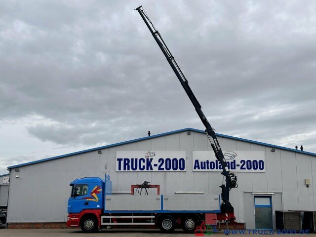 Грузовик бортовой/ Платформа, Автоманипулятор Scania R400 Atlas Tirre 191L 9m=1,7t. 7m Ladefl. 1.Hand: фото 9