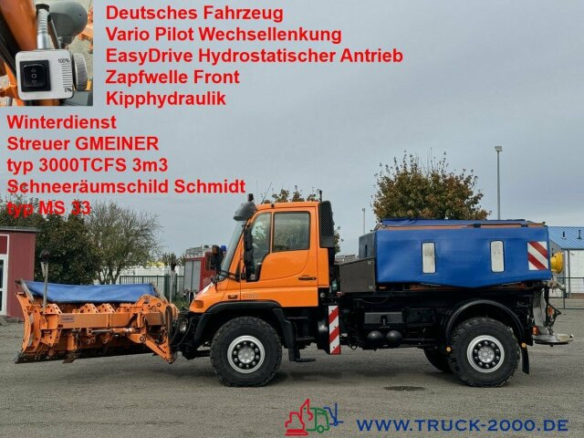 Unimog U400 Winter- Salzstreuer Schneeschild mit 231 PS - Снегоуборочная машина: фото 1 Unimog U400 Winter- Salzstreuer Schneeschild mit 231 PS - Снегоуборочная машина: фото 1
