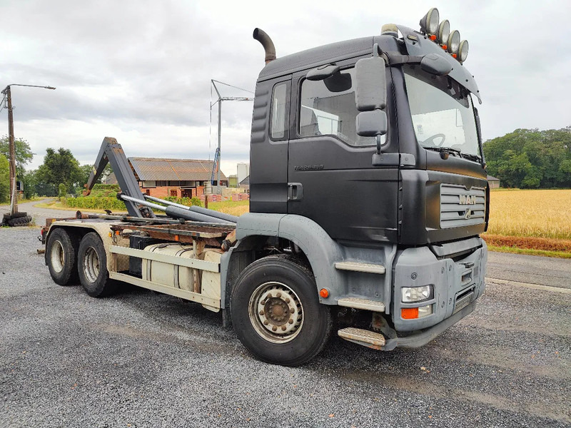 MAN TGA 26.350 6x4 Container AJK Euronorm 3 - Крюковой мультилифт: фото 1 MAN TGA 26.350 6x4 Container AJK Euronorm 3 - Крюковой мультилифт: фото 1