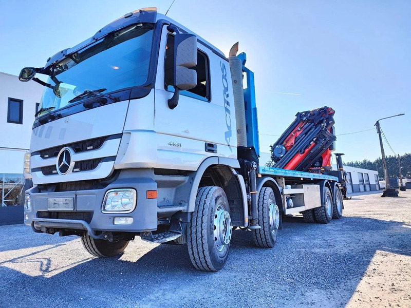 Mercedes-Benz Actros 4151 V8 8x4 Palfinger PK78002 - Грузовик бортовой/ Платформа, Автоманипулятор: фото 1 Mercedes-Benz Actros 4151 V8 8x4 Palfinger PK78002 - Грузовик бортовой/ Платформа, Автоманипулятор: фото 1