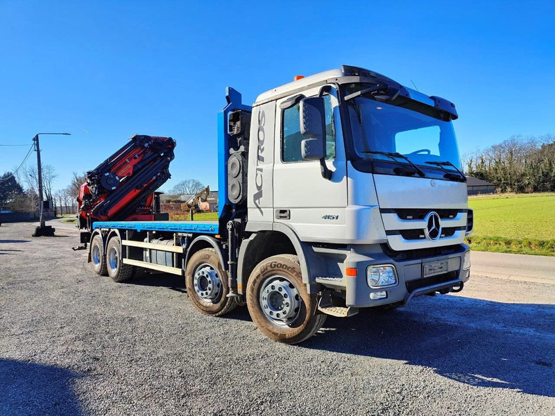 Mercedes-Benz Actros 4151 V8 8x4 Palfinger PK78002 - Грузовик бортовой/ Платформа, Автоманипулятор: фото 2 Mercedes-Benz Actros 4151 V8 8x4 Palfinger PK78002 - Грузовик бортовой/ Платформа, Автоманипулятор: фото 2