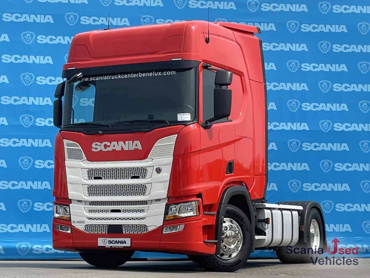 SCANIA R 450 A4x2NA RETARDER 8T DIFF-L HYDRO LOW MILEAGE - Тягач: фото 1 SCANIA R 450 A4x2NA RETARDER 8T DIFF-L HYDRO LOW MILEAGE - Тягач: фото 1