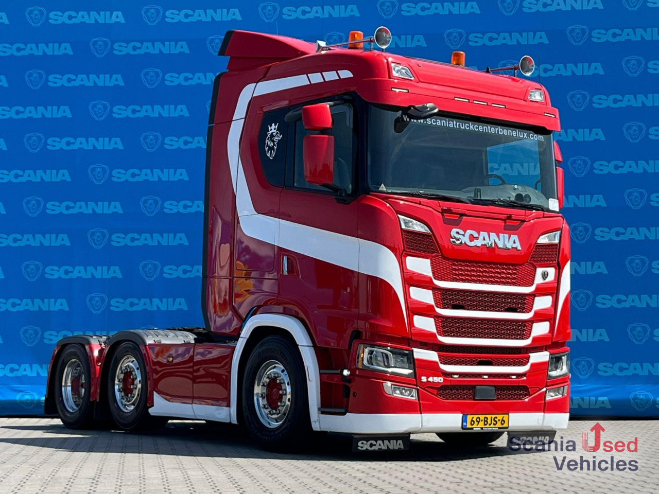 Тягач SCANIA S 450 A6x2/4NB FULL AIR 8T P-AIRCO DIFF-L HYDRO: фото 8