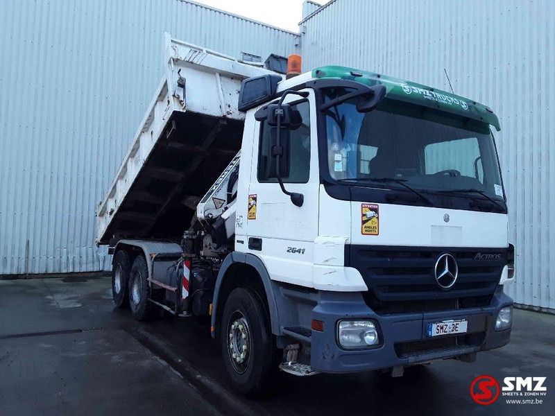 Mercedes-Benz Actros 2641 Atlas 135.2A2 - Самосвал, Автоманипулятор: фото 1 Mercedes-Benz Actros 2641 Atlas 135.2A2 - Самосвал, Автоманипулятор: фото 1