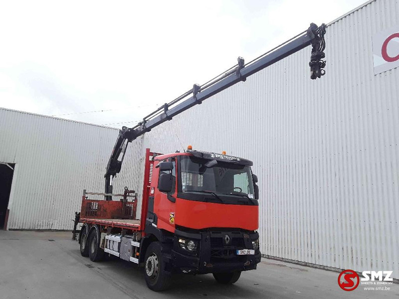 Renault C 430 Hiab 188Es_4+remote - Грузовик бортовой/ Платформа, Автоманипулятор: фото 1 Renault C 430 Hiab 188Es_4+remote - Грузовик бортовой/ Платформа, Автоманипулятор: фото 1